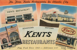 Atlantic City Kents Restaurants Candies Store - Atlantic City