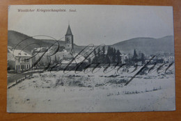 Saal Saales Kriegsschauplatz. Feldpost Karte Res. Regiment N°4 III Bataljon Komp. 206 Infanterie Division 22-12-1916 - Other & Unclassified