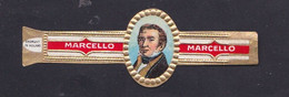 Ancienne Bague De Cigare Vitola B193 Homme Marcello - Bagues De Cigares