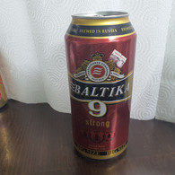 RUSSIA-beer-BALTIKA Number-9 STRONG-big Size-beer Cans(8% Cohal)-(900ml)-used Cans - Dosen