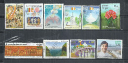 TEN AT A TIME - SRI LANKA - LOT OF 10 DIFFERENT 21 - OBLITERE POSTALLY USED GESTEMPELT USADO - Sri Lanka (Ceylan) (1948-...)