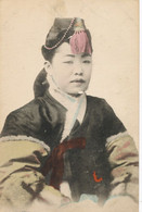 Beautiful Korean Girl Kee San Hand Colored - Corée Du Sud