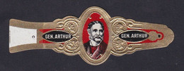 Ancienne  Bague De Cigare Vitola B217 Homme Général Arthur - Bagues De Cigares