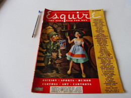 1944  ESQUIRE : The Magazine For Men (Fiction-Sports-Humor -Clothes -Art-Cartoons - 1900-1949