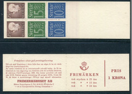 SWEDEN 1965 1 Kr Definitive Booklet MNH / **.  Michel MH 9b - 1951-80