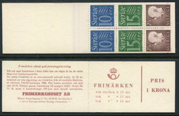 SWEDEN 1965 1 Kr Definitive Booklet MNH / **.  Michel MH 9a - 1951-80
