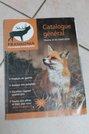 Catalogue Nemrod Frankonia Année 2009/2010 - Frankreich