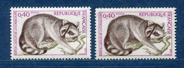 ⭐ France - Variété - YT N° 1754 - Couleurs - Pétouille - Neuf Sans Charnière - 1973 ⭐ - Unused Stamps