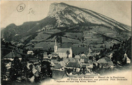 CPA St-PIERRE-d'ENTREMONT - Vue Générale - Massif De La CHARTREUSE (489765) - Saint-Pierre-d'Entremont