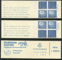 SWEDEN 1964 1 Kr Definitive Booklets MNH / **.  Michel MH 8aa-8ab - 1951-80