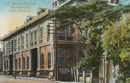 Hand Colored  Manila Germinal Cigar And Cigarette Factory Tobacco Tabac - Philippines