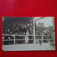 CARTE PHOTO MODE CONCOUR HIPPIQUE TRIBUNE LIEU A IDENTIFIER - Moda