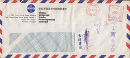 Taiwan CHINA EXTERNAL TRADE DEVELOPMENT COUNCIL, TAIPEI 1975 Meter Cover Brief YONKERS United States - Brieven En Documenten