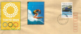 2020 Tokyo Olympics Diving And Surfing,  Special Cover From Tokyo 2020 Olympics - Summer 2020: Tokyo