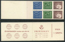 SWEDEN 1965 1 Kr Definitive Booklet MNH / **.  Michel MH 9b - 1951-80