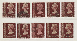 HONG-KONG: 1975/76  ELIZABETH  II° -  2 D. USED  STAMPS  -  REP.  10  EXEMPLARY  -  NOT  WATERMARK  -  YV/TELL. 313D - Usati
