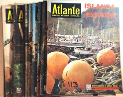 Atlante (rivista) Vari Numeri Di Aa.vv.,  1962,  Deagostini - Historia, Filosofía Y Geografía