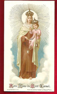 Image Pieuse Religieuse Holy Card Notre Dame Du Mont Carmel - Maison De La Bonne Presse Paris - Images Religieuses