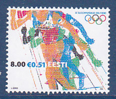 Timbres D'Eesti, Jeux Olympique D'hiver De Turin, 1 Tp De 2006 MI N° 540 MNH** à 50% - Hiver 2006: Torino
