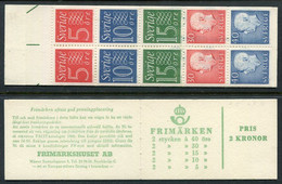 SWEDEN 1966 2 Kr Definitive Booklet MNH / **.  Michel MH 12a - 1951-80