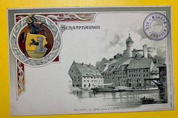 15109 - Schaffhausen Munoth & Landungsplatz - SH Schaffhouse