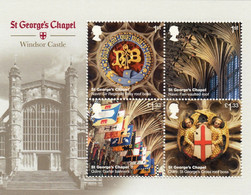 Great Britain 2017 Windsor Castle St. George's Chapel SS MNH - Unused Stamps