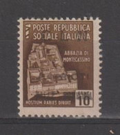 R.S.I.:  1945  PRO  PATRIOTI  VALLE  BORMIDA  -  MONUMENTI  DISTRUTTI  10 C. BRUNO  S.G. -  EMISSIONE  NON  UFFICIALE - Ortsausgaben/Autonome A.