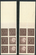 SWEDEN 1964  1 Kr Definitive  Booklets MNH / **.  Michel MH 7aa-7ab - 1951-80