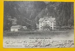 15117 - Fleurier Hôtel-Pension Beau Site En 1901 - Fleurier