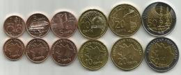 Azerbaijan (2006) ND Set Of 6 High Grade Coins - Azerbaigian