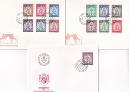 Dienstmarken - Zumstein 60-72 Illustrierte FDC-Serie Ohne Adresse - Dienstzegels