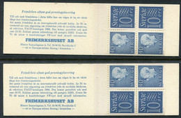 SWEDEN 1964 1 Kr Definitive Booklets MNH / **.  Michel MH 8aa-8ab - 1951-80