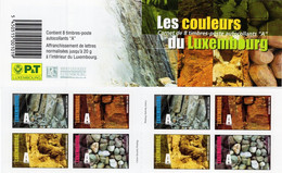 Luxembourg - 2005 - Colours Of Luxembourg - Minerals And Rocks - Mint Self-adhesive Stamp Booklet - Markenheftchen