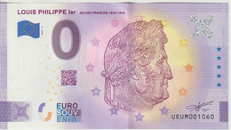 Billet Touristique 0 Euro Souvenir France 63 Louis Philippe 1er 2021-6 N°UEUM001060 - Privatentwürfe