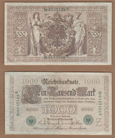 AC -  GERMANY 1000 MARK 1910 VF+ AUNC - 1000 Mark