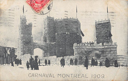 CPA CANADA MONTREAL CARNAVAL MONTREAL 1908  (rare - Montreal