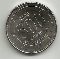 Lebanon 500 Livres 2003. - Libanon