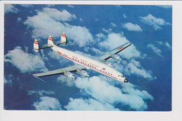 Vintage Rppc TWA Trans World Airlines Lockheed Constellation L-1649 Starliner Aircraft - 1919-1938: Entre Guerres