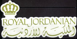 Autocollant Royal Jordanian Compagnie Aérienne - Stickers