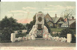 GALE'S MONUMENT - WATER WORKS - MILNGAVIE - WITH GOOD MILNGAVIE POSTMARK - LOCAL PUBLISHER - Dunbartonshire