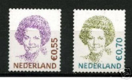 Nederland NVPH 2137-38 Beatrix Inversie 2003 Gestanst MNH Postfris - Unused Stamps