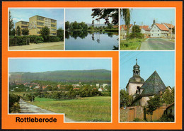 F3667 - TOP Rottleberode Schule Kirche - Bild Und Heimat Reichenbach - Sangerhausen