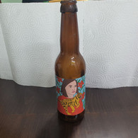 Israel-GIBORA BREWERY-Fresh Beer-(Alcohol-5%)-(330ml)-(WIP95--8/07/22)-bottle Used - Bier