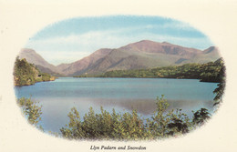 Postcard Llyn Padarn And Snowdon My Ref B14507 - Caernarvonshire