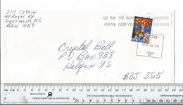 Canada Truro Nova Scotia To Halifax Nova Scotia 1996-04-09........................(Box 8) - Storia Postale