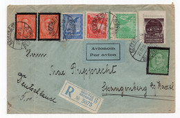 1935. YUGOSLAVIA,SERBIA,BELGRADE TO GERMANY,REGISTERED COVER - Luftpost