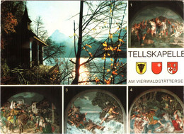 CPM Suisse (Uri) Sisikon - Tellskapelle Am Vierwaldstättersee / Chapelle De Guillaume Tell Sur Le Lac Des Quatre Cantons - Sisikon