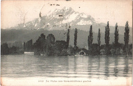 CPA Suisse (Nidwald/Obwald) Der Pilatus Vom Vierwaldstättersee Gesehen 1909 Le Mont Pilate Vu Du Lac Des Quatre-Cantons - Other & Unclassified