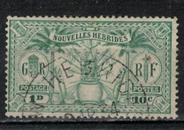 NOUVELLES HEBRIDES     N°  YVERT 81 OBLITERE       ( Ob   3 / 08 ) - Used Stamps