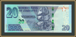 Zimbabwe 20 Dollars 2020 P-104 (104a) UNC - Zimbabwe